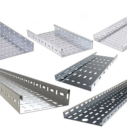 Hot Dip Galvanized Cable Tray with Slot Holes